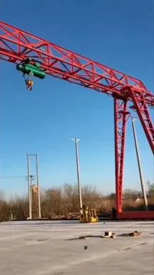 Dlk Einzelträger-Fachwerk-Portalkran aus China Crane Factory