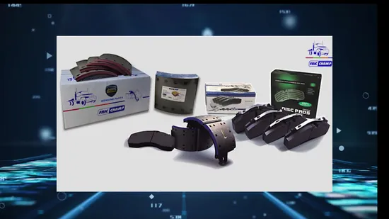 Ersatz-Reibplatten-Bremsbelag 16vc1000 414594 301832